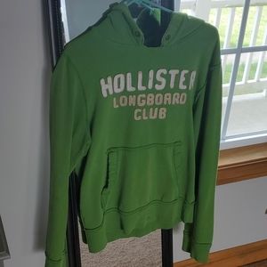 Hollister hoodie few small stains distressed